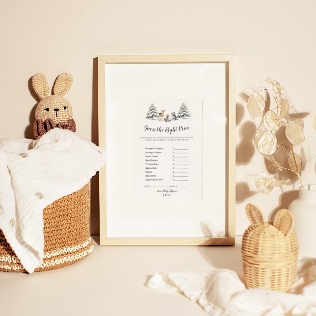 Wintertiere schätzen den richtigen Preis Flyer (Von Creator hochgeladen)