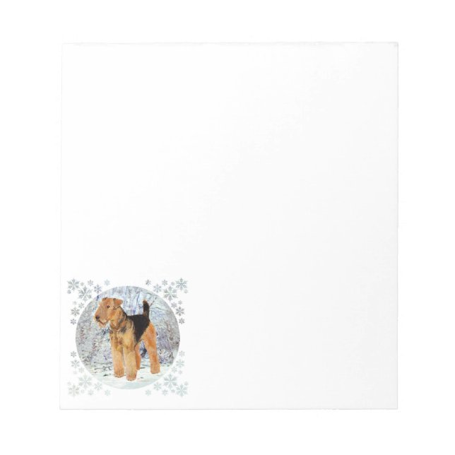 Wintertime Notizblock (Vorderseite)