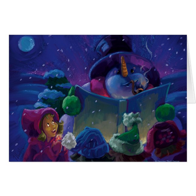 Wintertime Reading (Vorderseite (Horizontal))