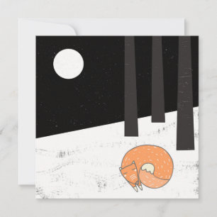 Wintertime- Schlaffox - Illustration