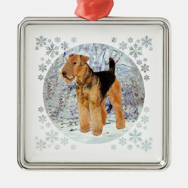 Wintertime Silbernes Ornament (Vorne)