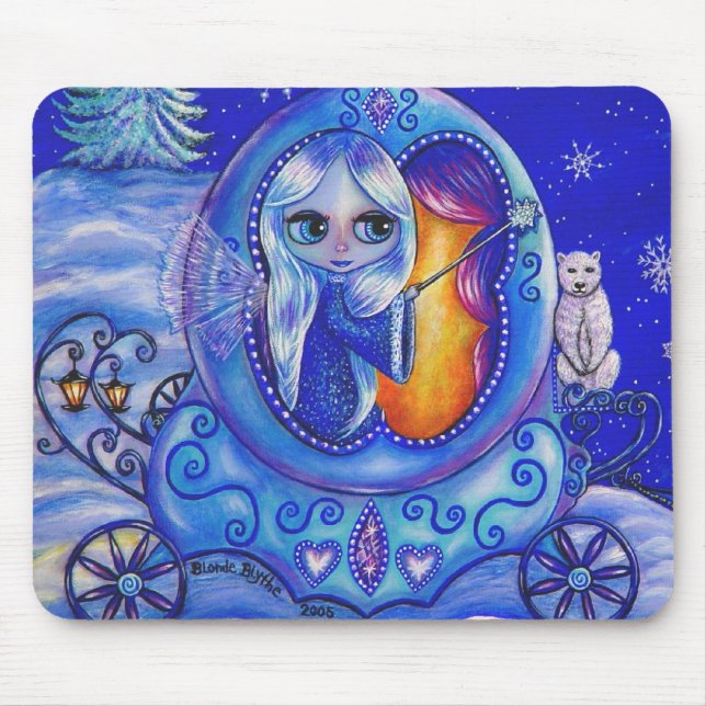Wintertransportreise Fairy Mousepad (Vorne)