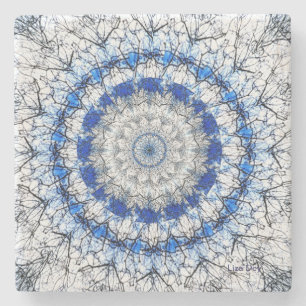 Wintertraum Abstrakt Stone Untersetzer