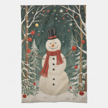 Wintertraum des Snowmanns