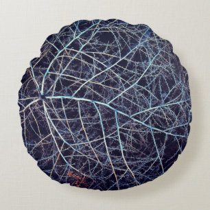 WinterTumbleweed Rundes Kissen