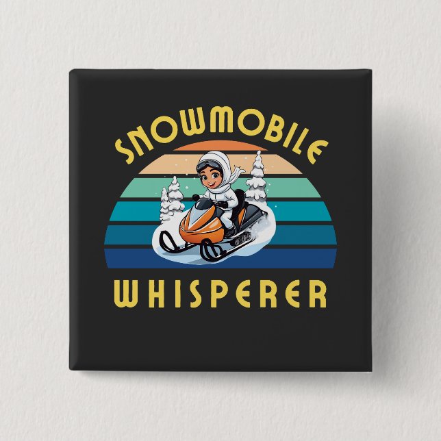 Winterurlaub Button (Vorderseite)
