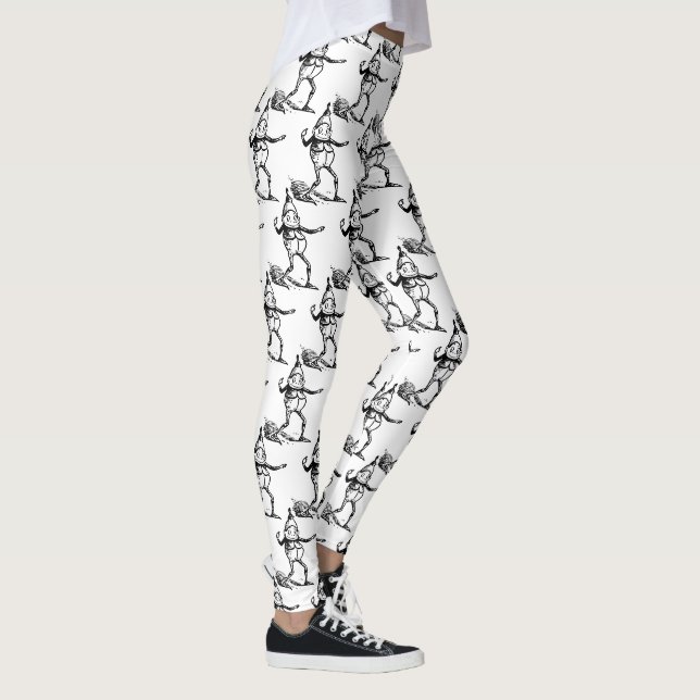 Winterurlaub Elf Gnome Thunder_Cove Leggings (Rechts)