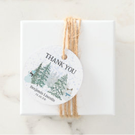 Winterurlaub Geschenkanhänger