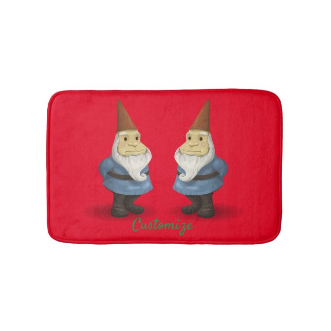 Winterurlaub Gnome Thunder_Cove Badematte (Vorderseite)