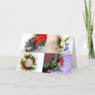 Winterurlaub-Karte: "Überhaupt Grün " Feiertagskarte