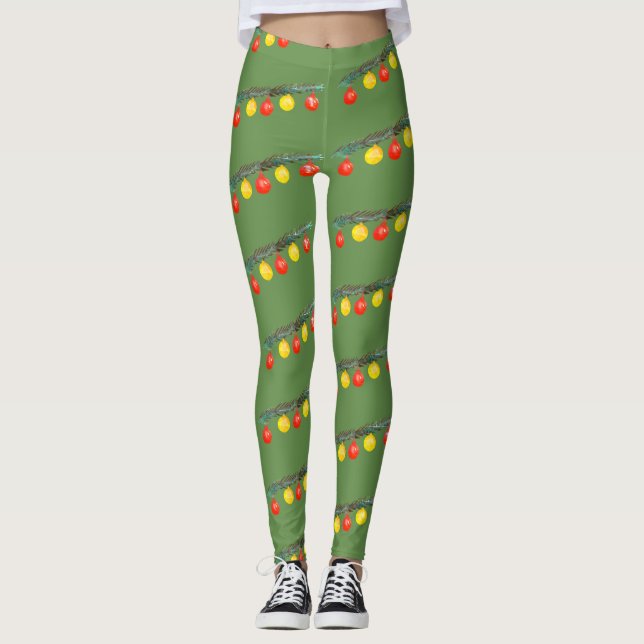 Winterurlaub Leggings (Vorderseite)