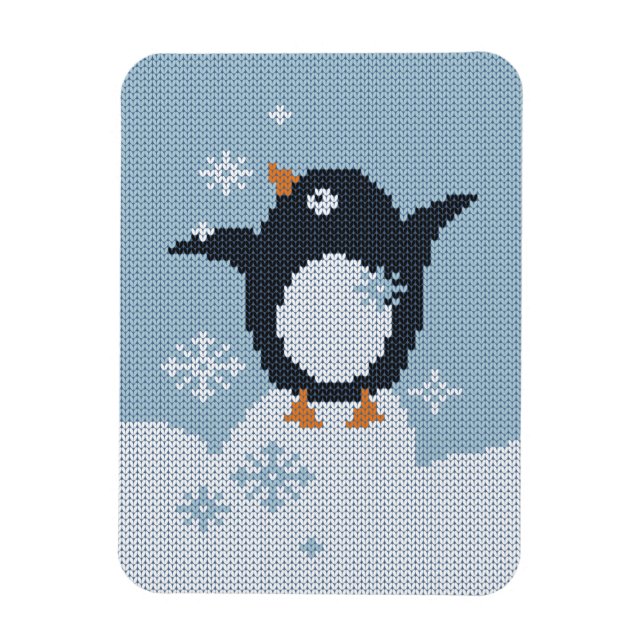 Winterurlaub Magnet (Vertikal)