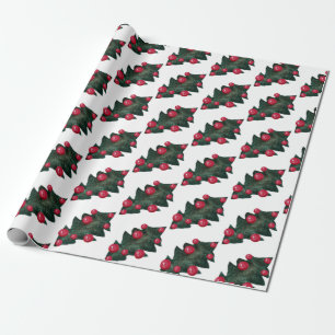 Winterurlaub Muster Geschenkwrake Geschenkpapier
