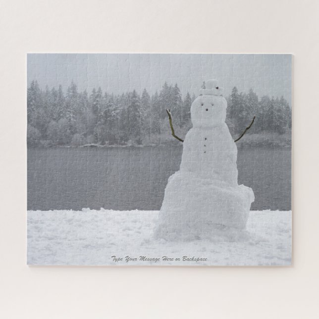 Winterurlaub Puzzle Winter Landschaft Ristorante d (Horizontal)
