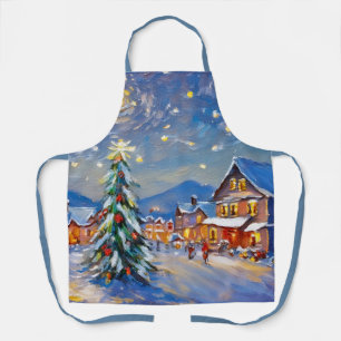 Winterurlaub Schürze