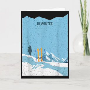 Winterurlaub Ski Weihnachten Ski X-mas Skifahren S Karte