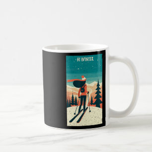 Winterurlaub Ski Weihnachten X-mas Skifahren Skifa Kaffeetasse