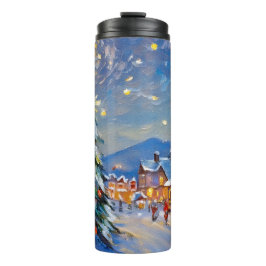 Winterurlaub Thermosbecher