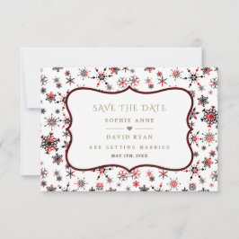 Winterurlaub Weihnachten Rotes Buffalo Hochzeit Save The Date