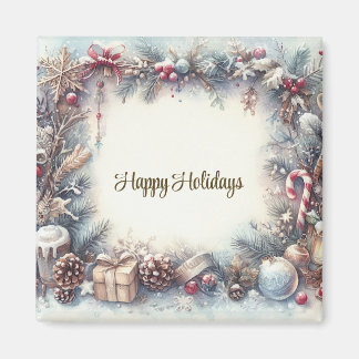 Winterurlaubsmagnet Magnet