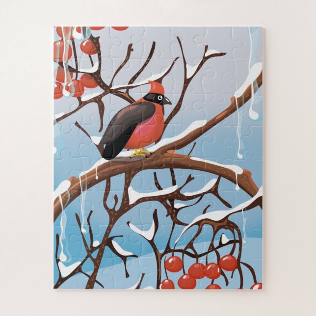 Wintervogel (Vertikal)