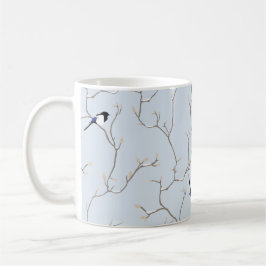 Wintervögel Kaffeetasse