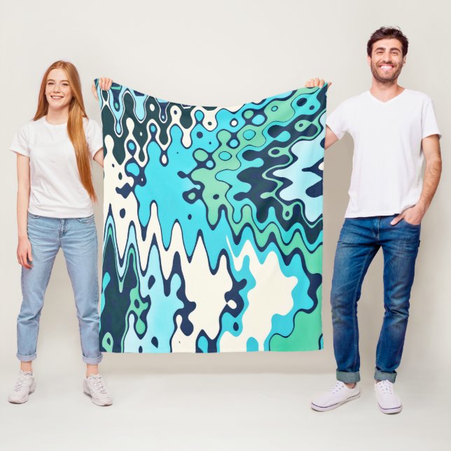 Wintervormittag Fleecedecke (Beispiel)