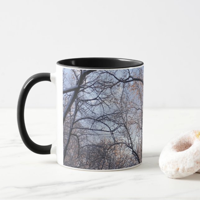 Wintervormittag II Tasse (Mit Donut)