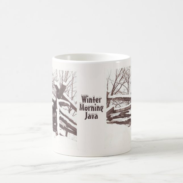 Wintervormittag Java-TASSE Kaffeetasse (Mittel)