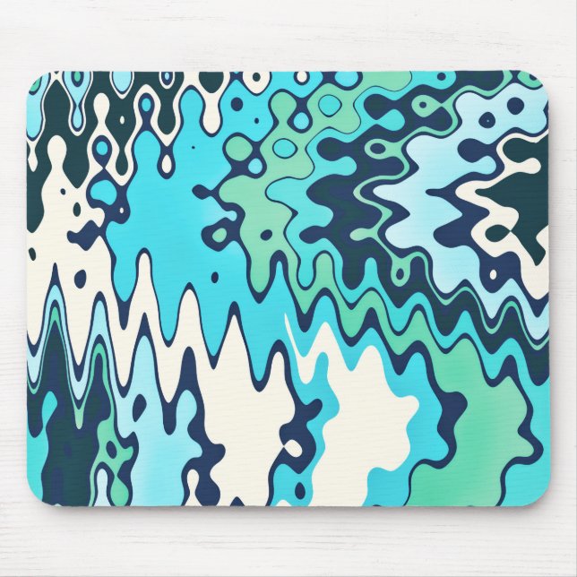 Wintervormittag Mousepad (Vorne)