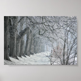 Wintervormittag Poster