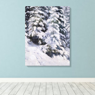 Winterwald Aleksander Borisov Leinwanddruck