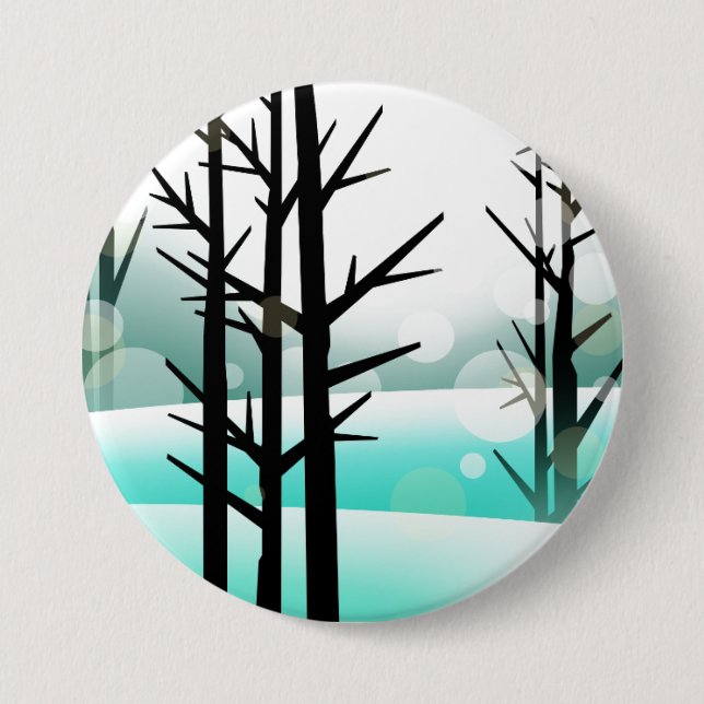 Winterwald Button (Vorderseite)