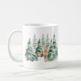 Winterwald Hirschfest Kaffeetasse