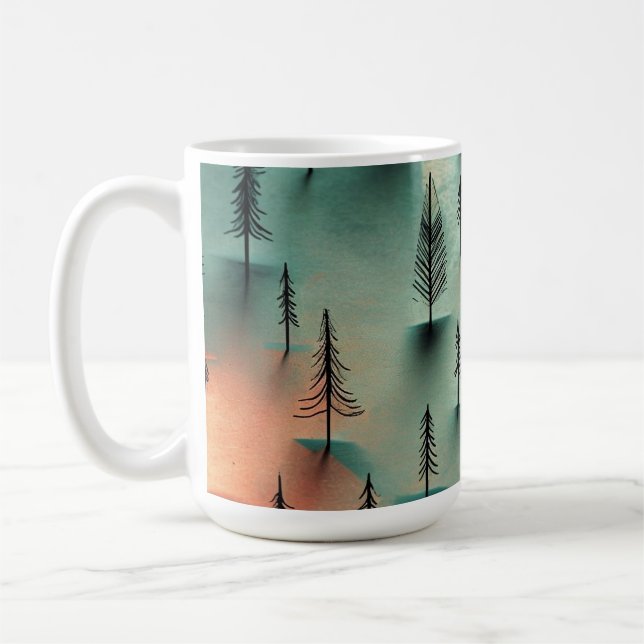 Winterwald Kaffeetasse (Links)