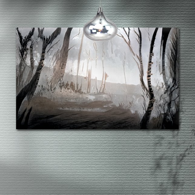 Winterwald Leinwanddruck (Von Creator hochgeladen)