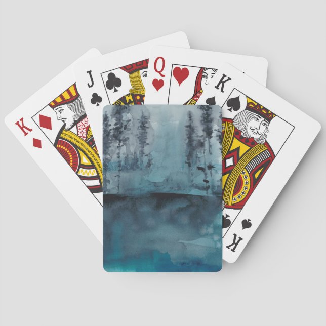 Winterwald Spielkarten (Rückseite)