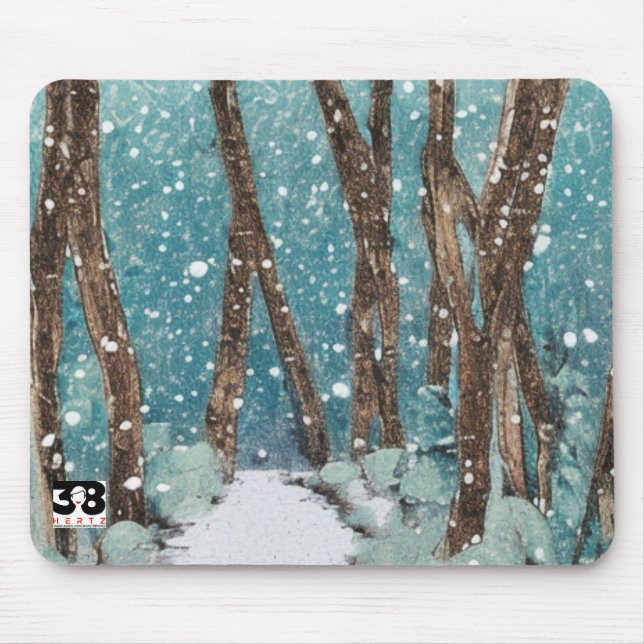 Winterwanderkollektion Mousepad (Vorne)