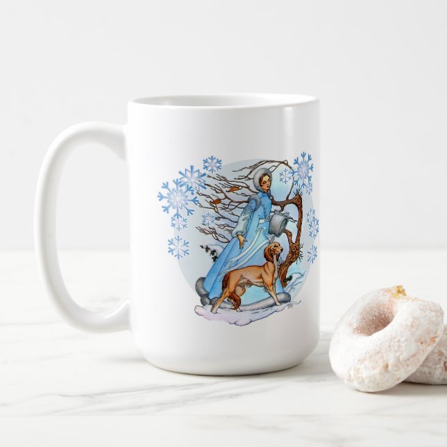 Winterwandern Kaffeetasse (Mit Donut)
