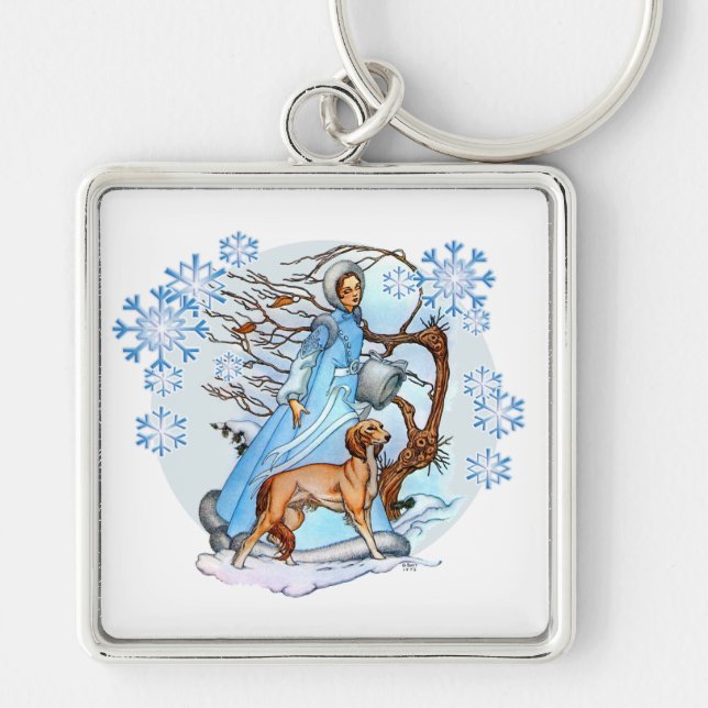 Winterwandern Schlüsselanhänger (Vorne)