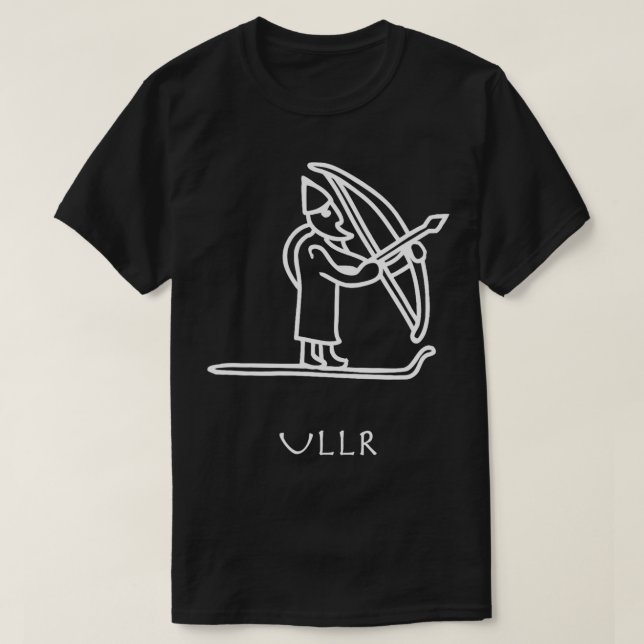Winterwanderrasse Zeichnend Schneemobil Winter T-Shirt (Design vorne)