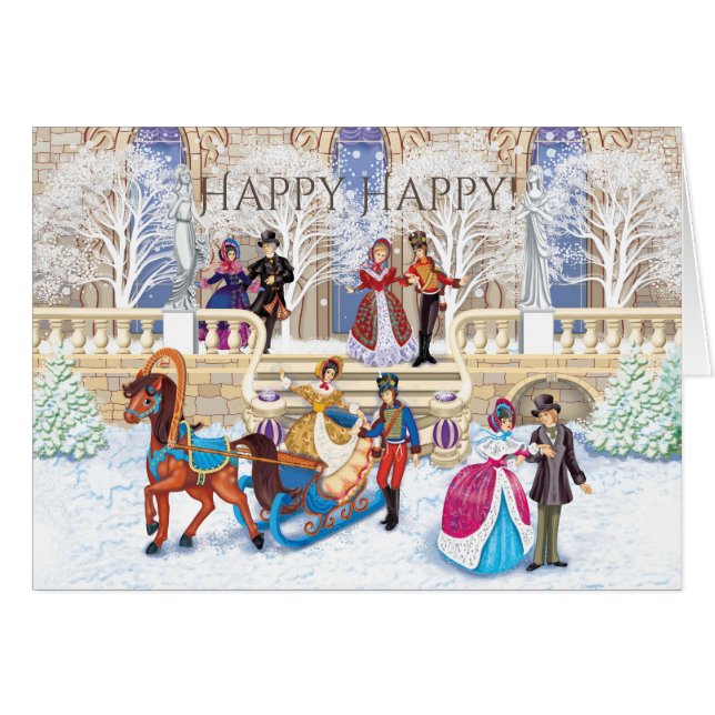 Winterwanderung (Vorderseite (Horizontal))