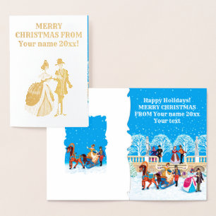 Winterwanderung Folienkarte