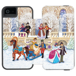 Winterwanderung Incipio Watson™ iPhone 5 Geldbörsen Hülle
