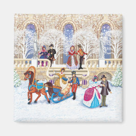 Winterwanderung Magnet