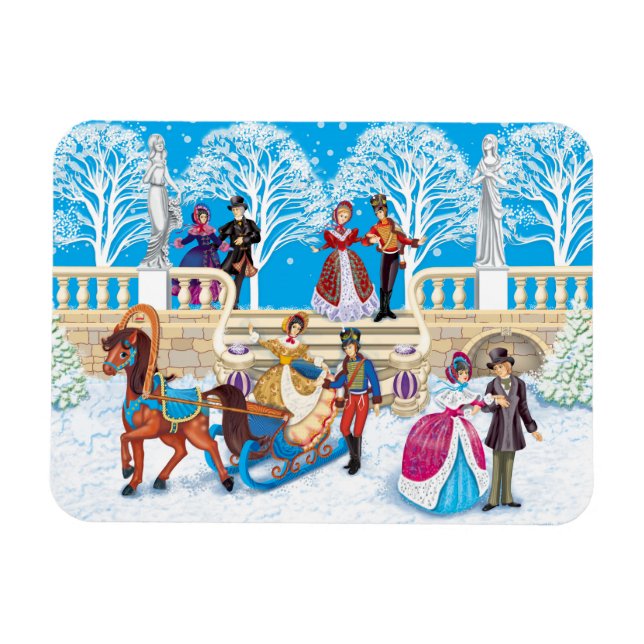 Winterwanderung Magnet (Horizontal)