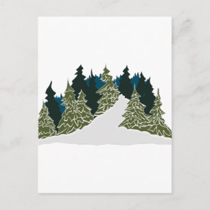 Winterwanderweg Postkarte