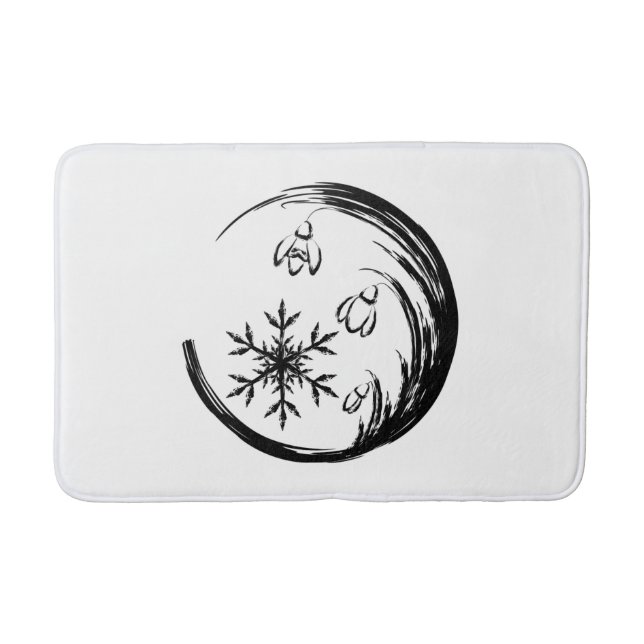 WinterWappen Badematte (Vorderseite)