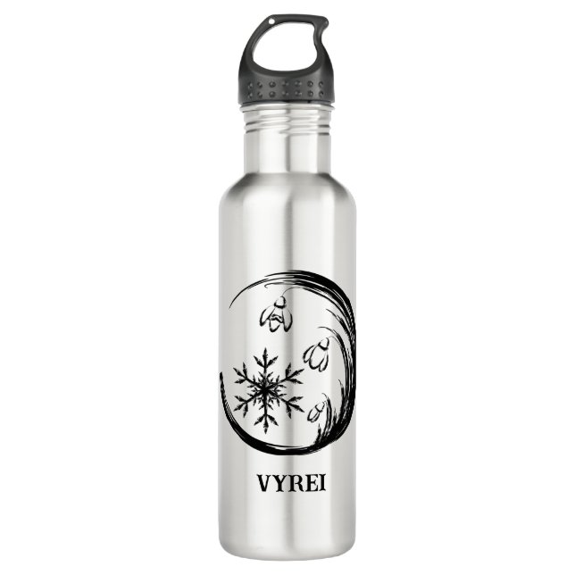 WinterWappen Edelstahlflasche (Vorderseite)