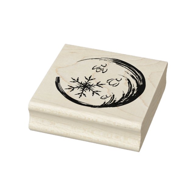 WinterWappen Gummistempel (Stempel)